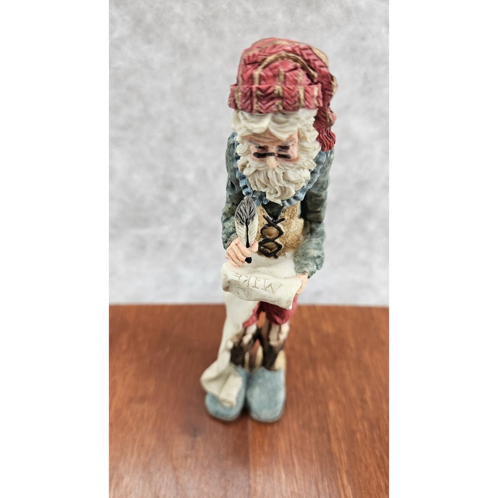 VTG Price Santa's House Christmas Collection Cold Cast #5790‎ 94 8"H "MIKE" - Picture 2 of 5